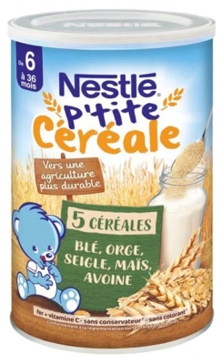 Nestlé P'tite Céréale A Partir de 6 Meses 5 Cereales Naturales 415 g