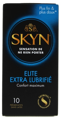Skyn Elite Extra Lubrifié 10 Préservatifs