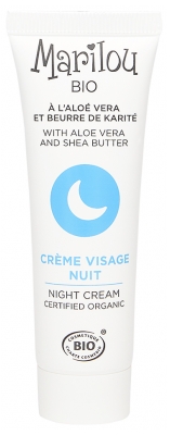Marilou Bio Nattcreme til ansigtet 30 ml