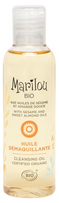 Marilou Bio-Abschminckendes Öl mit Bio-Sesamen- und Süßmandelöl 100 ml