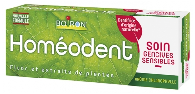 Boiron Homéodent Soin Gencives Sensibles 75 ml - Arôme : Chlorophylle