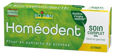 Boiron Homéodent Soin Complet Dents et Gencives 75 ml - Arôme : Citron