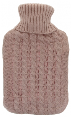 Cassandra Hot Water Bottle Knitting 1,8L - Colour: Pink
