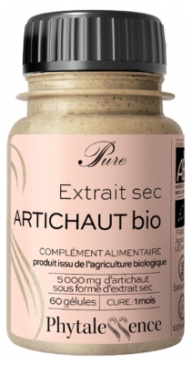 Phytalessence Pure Artichaut Bio 60 Gélules