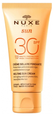 Nuxe Sun Smältande Solkräm Högt Skydd SPF30 50 ml