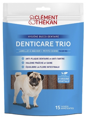 Clément Thékan Denticare Trio Small Dogs 15 Palatable Strips