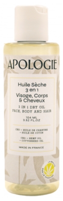 Apologie Sausā Eļļa 3in1 104 ml