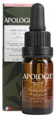 Apologie CBD öljy 4% 10 ml