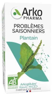 Arkopharma Arkogélules Pătlagină Bio 45 Capsule