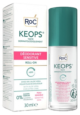 RoC Keops Déodorant Sensitive Roll-On 30 ml