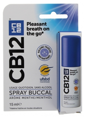 CB12 Miętowy Bezalkoholowy Spray do ust 15 ml
