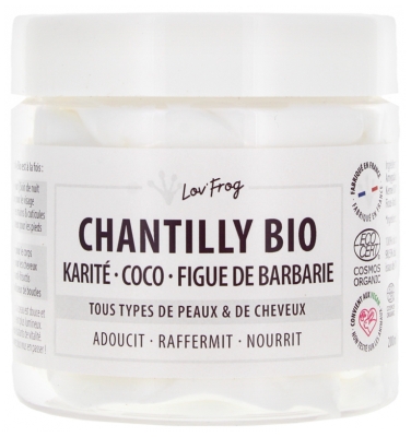 Lov'FROG Karité Biologico - Cocco - Fico D'India Chantilly 200 ml