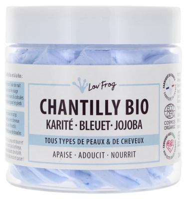 Lov'FROG Chantilly Bio Karité - Bleuet - Jojoba 200 ml