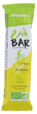 Overstims E-Bar Organic 32g - Flavour: Lemon - Almonds