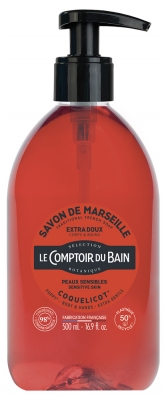 Le Theke du Bad Traditionelle Seife aus Marseille Klatschmohn 500 ml