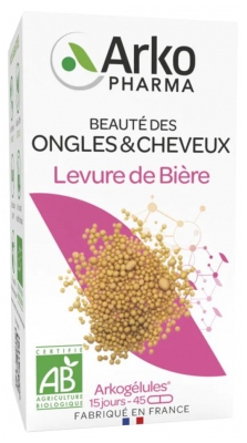 Arkopharma Arkogélules Levedura de Cerveja Bio 45 Cápsulas