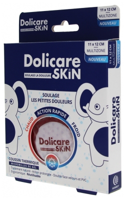 Dolicare Skin Cuscino Termico per Bambini - Colore: Rosso