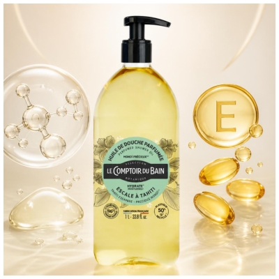Comptoir du Bain Parfumejeno olje za prhanje Escale à Tahiti 1 L