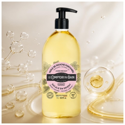 Le Comptoir du Bain Parfumirano olje za prhanje Escale en Orient 1 L