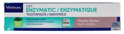Virbac Pasta Dentífrica Enzimática Sabor Aves 70 g