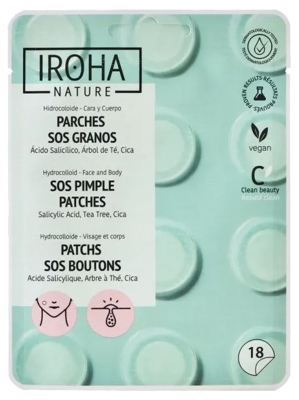 Iroha Nature SOS Pimples 18 Patches