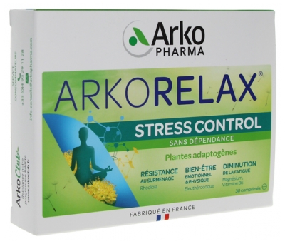 Arkopharma Arkorelax Stressbeheersing 30 Tabletten