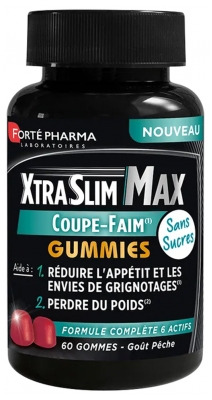 Forté Pharma XtraSlim Max Coupe-Faim 60 Gummies