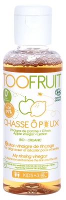 Toofruit Chasse Ô Poux Vinaigre de Rinçage Bio 100 ml