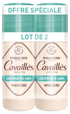 Rogé Cavaillès Dezodorant Dermato Sensitive Skin 48H Stick Zestaw 2 x 40 ml