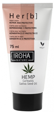 Iroha Nature Her[b] Crème Mains Réparatrice et Protectrice 75 ml
