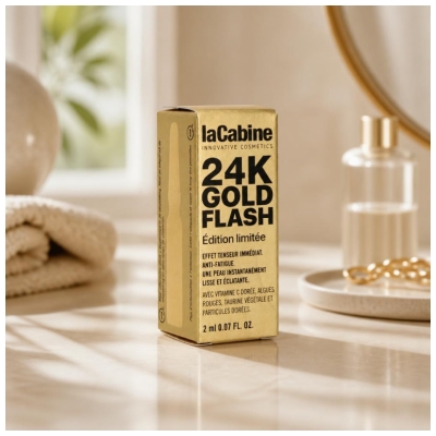 LaCabine 24K Gold Flash Limited Edition 1 Lamp