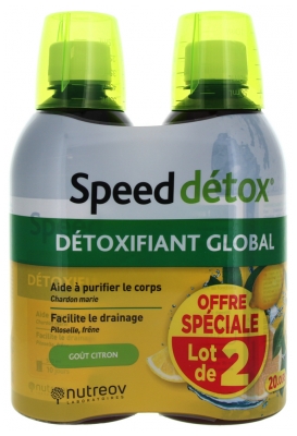 Nutreov Speed Détox Zestaw 2 x 500 ml