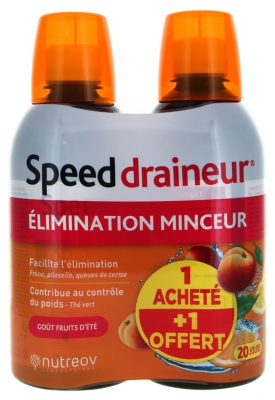Nutreov Speed Draineur 500 ml + 500 ml Gratis - Smak: Letnie owoce