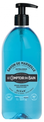 Le Comptoir du Bain Savon de Marseille Océan 1 L
