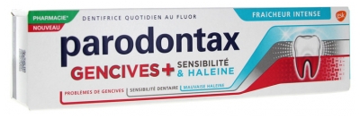 Parodontax Gencives + Sensibilité & Haleine Fraîcheur Intense 75 ml