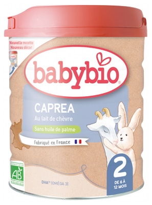 Babybio Caprea 2 with Goat Milk from 6 to 12 Months Organic 800g