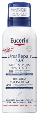 Eucerin UreaRepair PLUS Mousse Pieds 10% d'Urée 150 ml