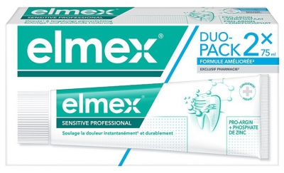 Elmex Sensitive Profesional Lote de 2 x 75 ml