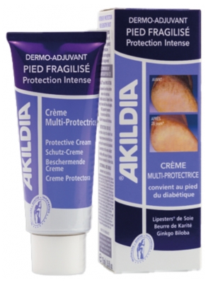 Akileïne Akildia Crème Multi-Protectrice Pied Fragilisé 75 ml