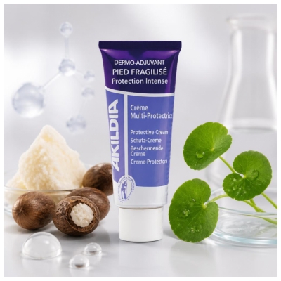 Akileïne Akildia Multi-Beskyttende Creme til Skrøbelig Fod 75 ml