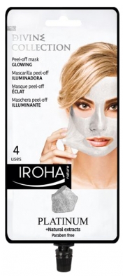 Iroha Nature Divine Collection Masque Peel-Off Platine 25 ml