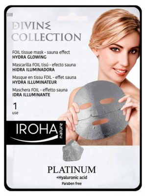Iroha Nature Divine Collection Hydra Glowing Foil Tissue Mask 25ml