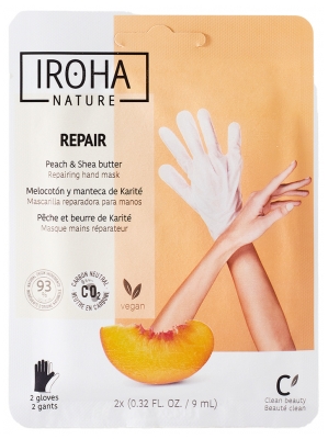 Iroha Nature Máscara Reparadora de Mãos 2 x 9 ml