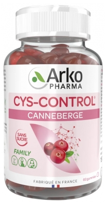 Arkopharma Cys-Control Cranberry 60 Gummies
