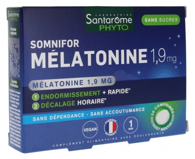 Santarome Somnifor Melatonin 1,9 mg 30 Tabletek
