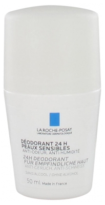 La Roche-Posay Physiological Deodorant 24H Roll-On 50 ml