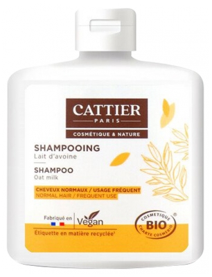Cattier Shampoo Hafermilch Häufige Anwendung Bio 250 ml
