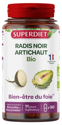 Superdiet Rábano negro alcachofa 90 cápsulas