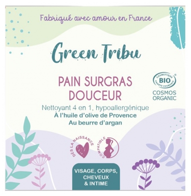 Green Tribu Pain Surgras Douceur Bio 110 g
