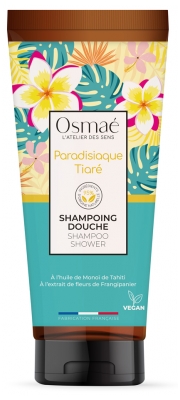 Osmaé Paradiesisches Tiaré-Dusch-Shampoo 200 ml